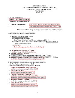 motion carried - City of Daphne