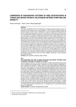 3. bölüm.qxp - Archives of Rheumatology