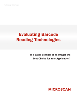Evaluating Barcode Reading Technologies