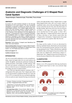 Anatomic and Diagnostic Challenges of C