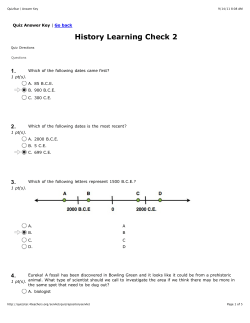 QuizStar | Answer Key - Warren County Schools