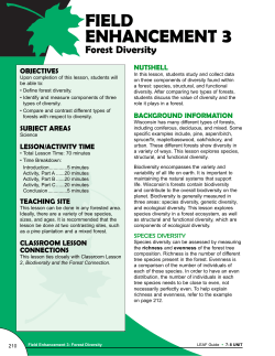 Forest Diversity