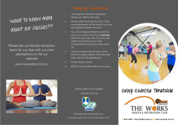 Please see our friendly reception team for our flyer with