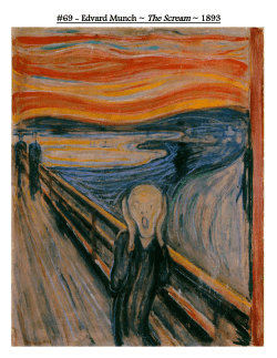Edvard Munch ~ The Scream ~ 1893