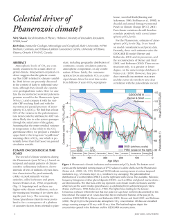 Celestial driver of Phanerozoic climate?