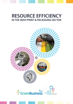 resource efficiency - Clean Technology Centre