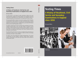 Testing Times - Sense Publishers