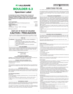 Product Label - Alligare LLC