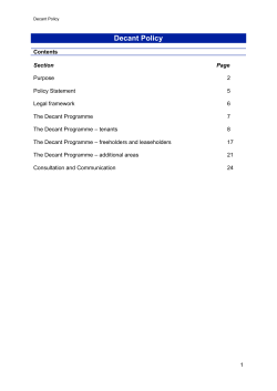 RBKC Corporate Templates - Royal Borough of Kensington and