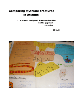 Comparing mythical creatures in Atlantis