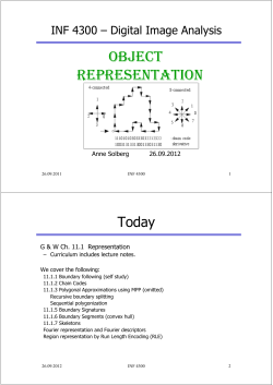 object representation