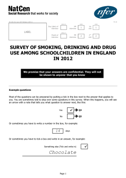 SDD12 questionnaire example