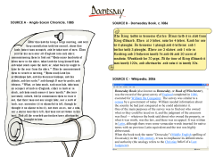 The Domesday survey…