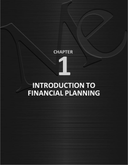 introduction to financial planning