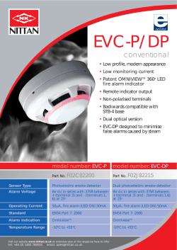 EVC-P/DP - FIDA Systems