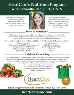 View HeartCare`s Nutrition Program here