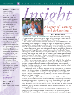 Insight Fall 2010