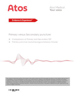 Topic: Primary vs secondary TEP