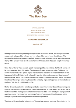 The Holy See