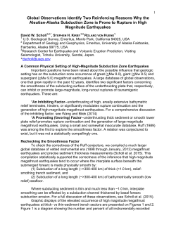 Global Observations Identify Two Reinforcing Reasons Why