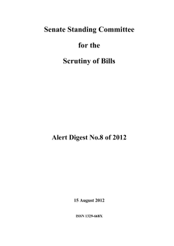 PDF 274KB - Parliament of Australia