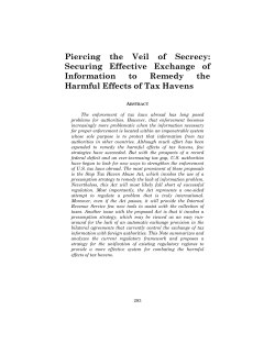 Piercing the Veil of Secrecy: Securing Effective Exchange of