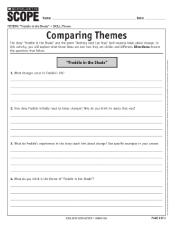 COMPARING THEMES FReddie