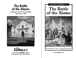 The Battle of the Alamo