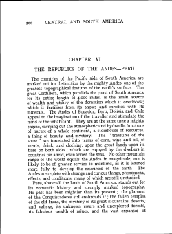 Igo CENTRAL AND SOUTH AMERICA CHAPTER VI THE