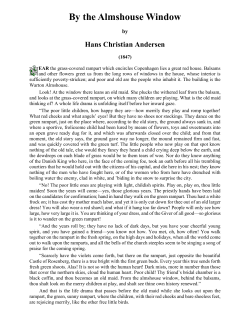 By the Almshouse Window