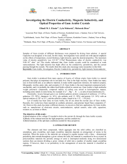 Abstract - TEXTROAD Journals