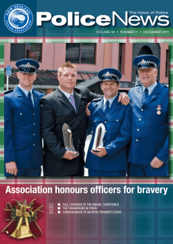 Association honours officers for bravery