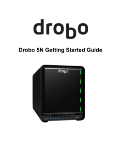 Drobo 5N Getting Started Guide