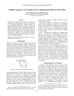 Shifting Categories: An Exemplar-based Computational Model of