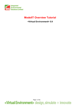 ModelIT Overview Tutorial